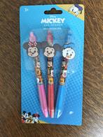 Set van 3 Disney pennen, Ophalen of Verzenden, Mickey Mouse, Nieuw, Pen, Potlood of Stift