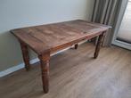 Houten eettafel / bureau, Ophalen, Gebruikt, 50 tot 100 cm, 150 tot 200 cm