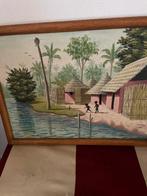 Olieverf Schilderij 1984, Antiek en Kunst, Ophalen of Verzenden