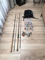 roofvis hengels zie foto’s en omschrijving, Watersport en Boten, Ophalen of Verzenden, Zo goed als nieuw, Werphengel