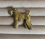 Airedale terriër speldje, Ophalen of Verzenden, Zo goed als nieuw