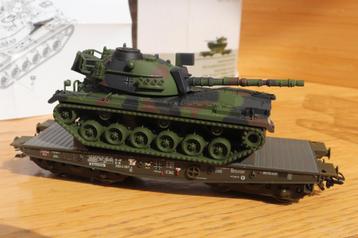 Märklin 4MFOR 48727 Kampf panzer tank militair trein wagen beschikbaar voor biedingen