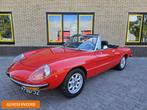 Alfa Romeo Spider 2.0 Veloce Coda Tronca (bj 1974), Auto's, Achterwielaandrijving, Zwart, 1962 cc, Cabriolet