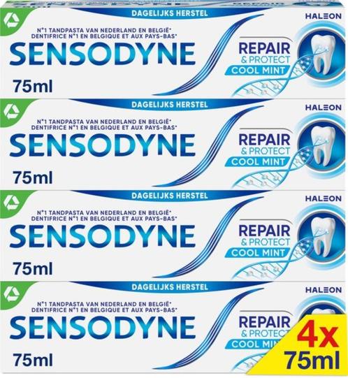 Sensodyne R. & P. Cool Mint Tandpasta - 4 x 75 ml, Sieraden, Tassen en Uiterlijk, Uiterlijk | Mondverzorging, Nieuw, Tandpasta