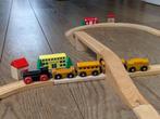 Brio Vintage Houten Treinbaan Set - Klassiek Zweeds Speelgoe, Ophalen of Verzenden, Gebruikt, Duw- of Trekspeelgoed