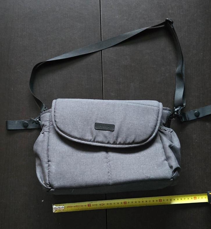 Grijze Kinderwagen Organizer Tas, Kinderen en Baby's, Overige Kinderen en Baby's, Gebruikt, Ophalen of Verzenden