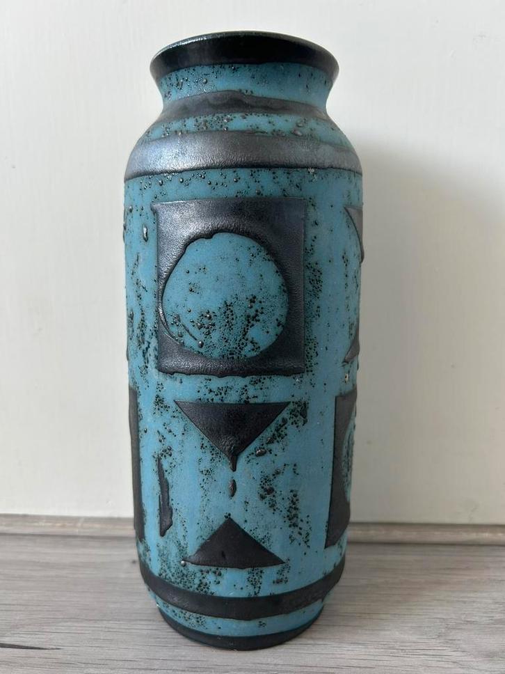 Carstens Tonnieshof Germany vaas keramiek decor Ankara, Antiek en Kunst, Antiek | Vazen, Ophalen of Verzenden