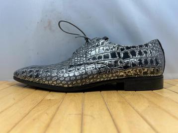 Giorgio 1958, maat 42  originale zilver zwarte schoenen.    beschikbaar voor biedingen