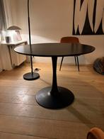 Ronde eettafel, Huis en Inrichting, Tafels | Eettafels, Ophalen, Gebruikt, Rond, 100 tot 150 cm