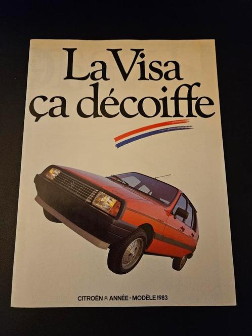 Brochure Citroën Visa model 1983 incl GT & Décapotable, Boeken, Auto's | Folders en Tijdschriften, Zo goed als nieuw, Citroën