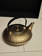 Gouden Aardewerk Theepot, Ophalen, Zo goed als nieuw