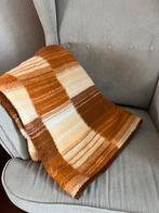 Prachtige vintage sprei plaid deken 195x155, Ophalen of Verzenden, Zo goed als nieuw, Rechthoekig