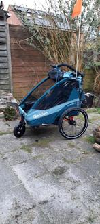 Qeridoo Sportrex 2 fietskar, Ophalen, Vering, Nieuw, Kinderkar
