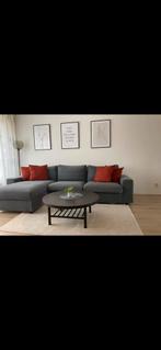 Ikea VIMLE Slaapbank met Chaise Longue - Grijs, Huis en Inrichting, Ophalen, 250 tot 300 cm, Gebruikt, Driepersoons