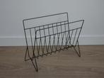 Vintage metalen tijdschriftenrek / lectuurrek, Huis en Inrichting, Woonaccessoires | Krantenbakken en Lectuurbakken, Ophalen of Verzenden