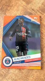 Nuno mendes topps psg 068/125, Ophalen of Verzenden, Zo goed als nieuw, Buitenlandse clubs, Spelerskaart