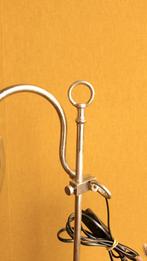 Aluminium Bureaulamp Brocante Vintage Stijl, lampje, lamp, Gebruikt, 50 tot 75 cm, Vintage, Ophalen of Verzenden