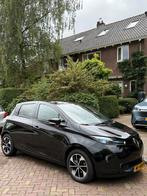 Renault ZOE 40kWh R90 92pk (koop batterij!) 2017 Zwart, Parkeersensor, 58 pk, 135 min, Zwart