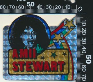 Sticker: Amii Stewart (Glittersticker) beschikbaar voor biedingen