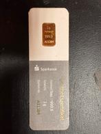 1gram goud baar .999 Sparkasse Duitsland, Ophalen of Verzenden, Goud