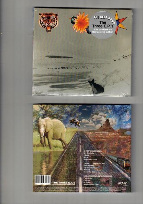THE BETA BAND CD The Three E.P.' s - nieuw seal, Cd's en Dvd's, Cd's | Rock, Nieuw in verpakking, Poprock, Ophalen of Verzenden