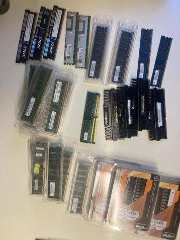 Partij RAM Geheugen DDR3 desktop laptop server beschikbaar voor biedingen