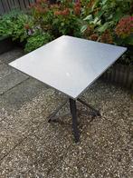 Tuintafel met marmer blad, Tuin en Terras, Tuintafels, Ophalen, Gebruikt, Rechthoekig, Overige materialen