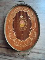 Italiaanse Houten Schaal - Ovaal, Ophalen, Gebruikt, Ovaal, Hout