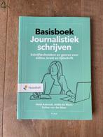 Basisboek Journalistiek Schrijven - Journalistieke studie, Boeken, Nieuw, Henk Asbreuk, Alpha, HBO