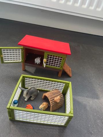 Schleich konijnhok beschikbaar voor biedingen
