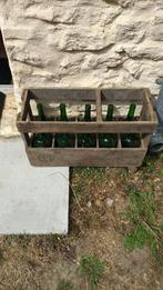 Brocante krat met 10 flessen, Ophalen
