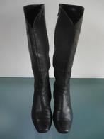 GRATIS VERZENDEN | GABOR leren zwarte vintage laarzen 36.5, Kleding | Dames, Schoenen, Hoge laarzen, Verzenden, Zwart, Gabor