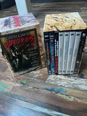 Great greek warriors dvd’s beschikbaar voor biedingen