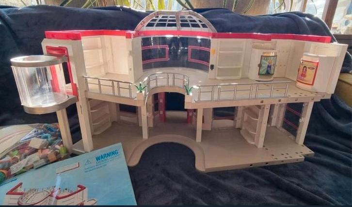 Playmobil Koophuis Winkelcentrum - Bijna Nieuw!, Kinderen en Baby's, Speelgoed | Poppenhuizen, Zo goed als nieuw, Poppenhuis, Ophalen of Verzenden
