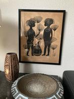Vintage Batik Afrika ,    Heidi Lange, Ophalen of Verzenden