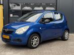 Opel Agila 1.0 Selection, zuinig compact, ruim, Euro 5, Gebruikt, Blauw, Origineel Nederlands