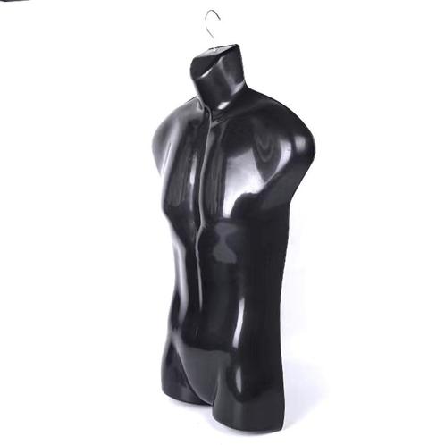 5x Torso met haak mannelijk Zwart polypropyleen holle rug., Diversen, Rommelmarktspullen, Nieuw, Ophalen of Verzenden