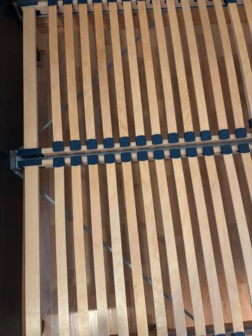 Ikea Hemnes bedframe 140x200 + lattenbodem - afbeelding 5