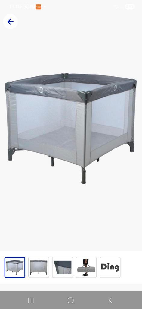 Ding Baby Opvouwbare Box, Kinderen en Baby's, Boxen, Zo goed als nieuw, Vierkant, Ophalen