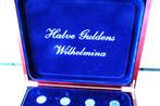 Unieke collectie – 16 zilveren halve guldens + kroonserie!, Postzegels en Munten, Munten | Nederland, Setje, Zilver, Koningin Wilhelmina
