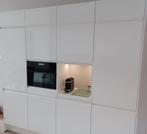 Kvik keuken hoogglans greeploos incl.apparatuur en garantie!, Wit, Dubbelwandige keuken, Ophalen of Verzenden, Zo goed als nieuw
