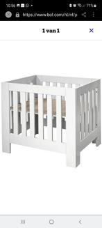 TWF box Luuk wit, Kinderen en Baby's, Ophalen, Zo goed als nieuw, Rechthoekig, In hoogte verstelbaar