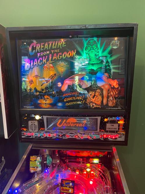Creature from the black lagoon Bally, Verzamelen, Automaten | Flipperkasten, Gebruikt, Bally, Ophalen