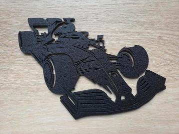 Unieke Formule 1 car silhouette 25x17cm beschikbaar voor biedingen