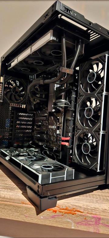 10x Zwarte ARGB Ventilatoren Met Infinity Mirror Game PC beschikbaar voor biedingen