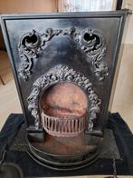 Antieke Hout/Kolenkachel met 2 Fronten, Ophalen, Gebruikt, Vrijstaande haard, Houthaard