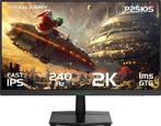 Gaming Monitor - 24,5” 2560*1440 QHD FAST IPS-scherm - 240Hz, Computers en Software, Desktop Pc's, Verzenden, Nieuw, Met monitor