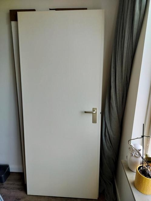 Gratis opdekdeuren 201,5 x 83 en 201,5 x 73, Doe-het-zelf en Verbouw, Deuren en Horren, Gebruikt, Binnendeur, 200 tot 215 cm, 80 tot 100 cm
