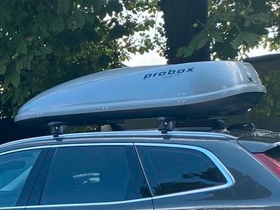 Hapro Probox 455 zilver, Auto diversen, Dakkoffers, Gebruikt, Ophalen