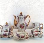 VINTAGE BAVARIA KOFFIE/THEE set met FRAGONARD DECOR, Ophalen of Verzenden